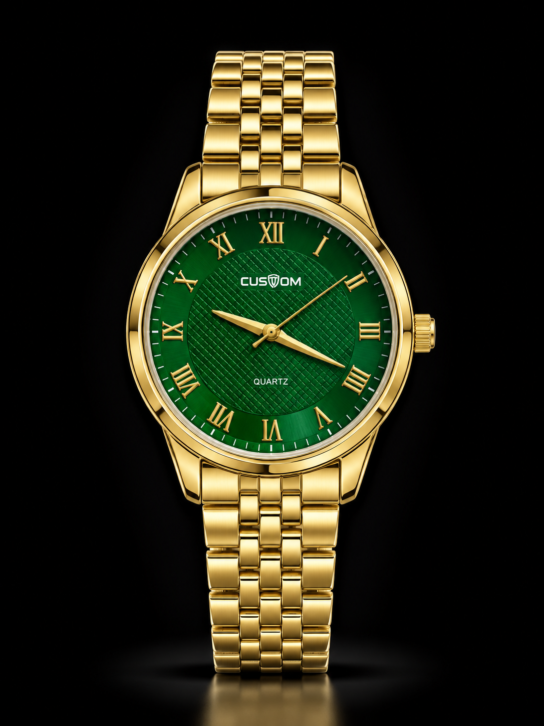 CUSTOM Green Dial Watch