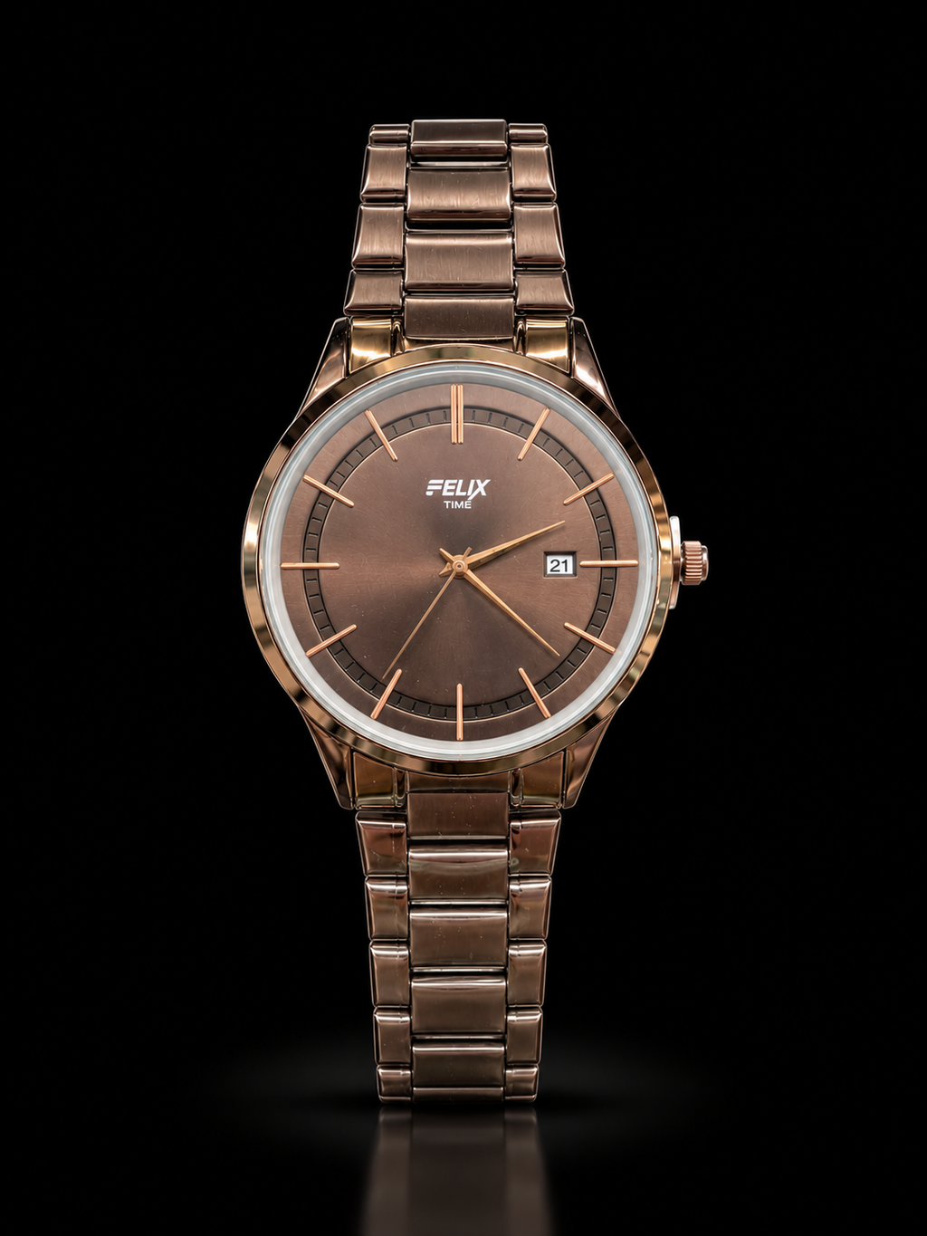 FELIX Multi Function Copper Watch