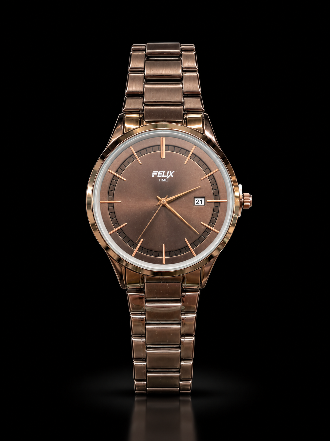 FELIX Multi Function Copper Watch